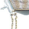 ADJNA Eye Gold Face Mask Chain