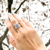 AMAN NAZAR PAVE RING