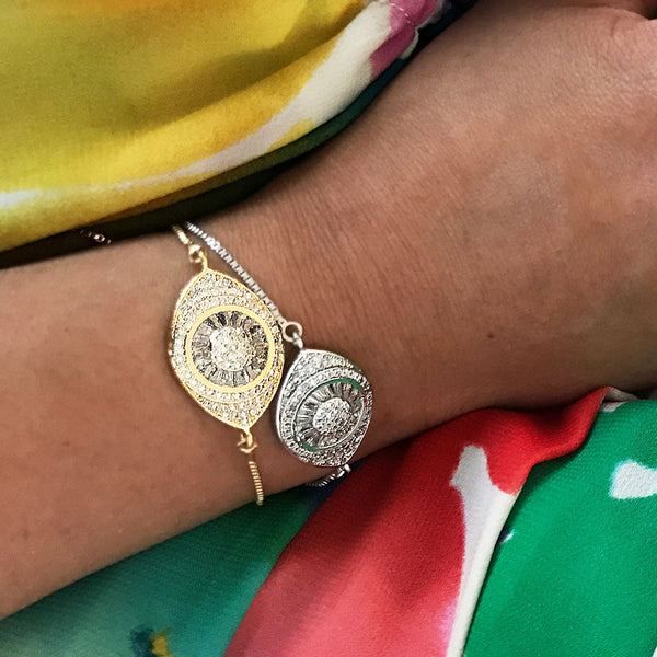 ALIA PAVE GOLD BRACELET