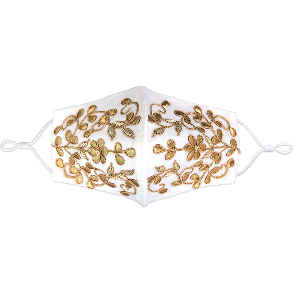 BEENA Embellished Floral Face Mask