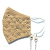 BEENA Beaded Petals Face Mask