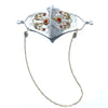 BEENA Beaded Flower Face Mask