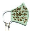 BEENA Embellished Floral Face Mask