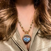 FATIMA Floating Evil Eye Charms Necklace