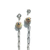 CLARA Nazar Silver Face Mask Chain