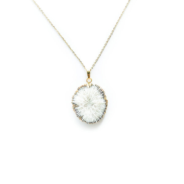 MARJA MUSHROOM CORAL NECKLACE