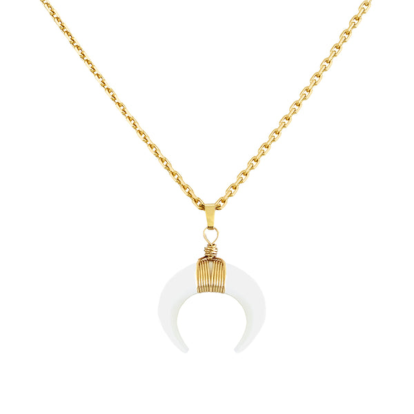 OX HORN NECKLACE