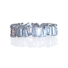ESSIA BAGUETTE SILVER RING