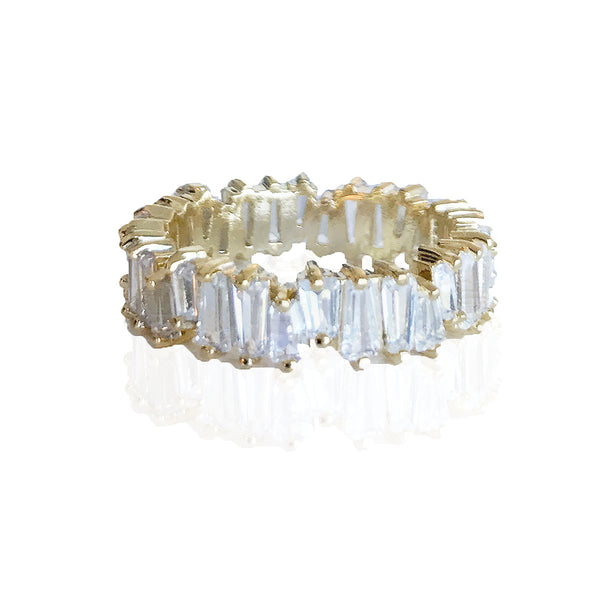 ESSIA BAGUETTE GOLD RING