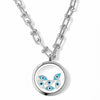 MIRIAM Floating Evil Eye Charms Necklace