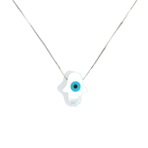FATIMA EVIL EYE NECKLACE