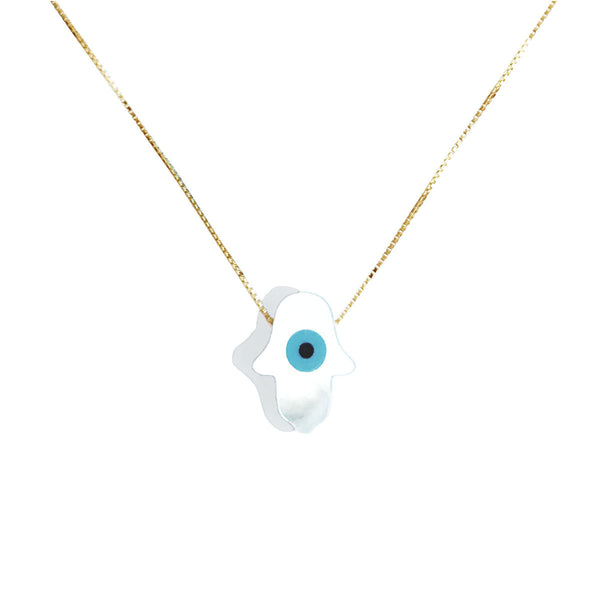 FATIMA EVIL EYE NECKLACE