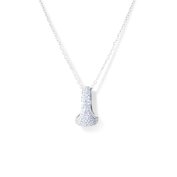 HALI Pave Eye Ring Necklace