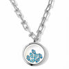 FATIMA Floating Evil Eye Charms Necklace