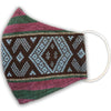H'MONG Embroidered Striped Face Mask
