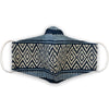 H'MONG Embroidered Denim Face Mask