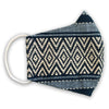H'MONG Embroidered Denim Face Mask