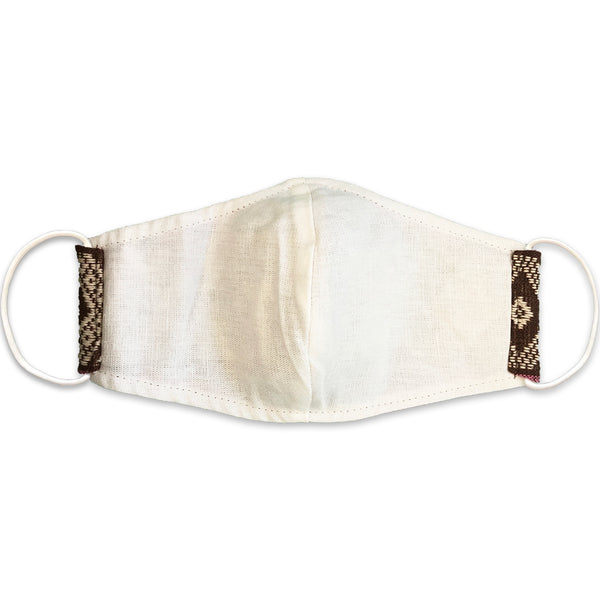 H'MONG Embroidered Striped Face Mask