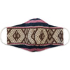 H'MONG Embroidered Striped Face Mask