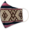 H'MONG Embroidered Striped Face Mask