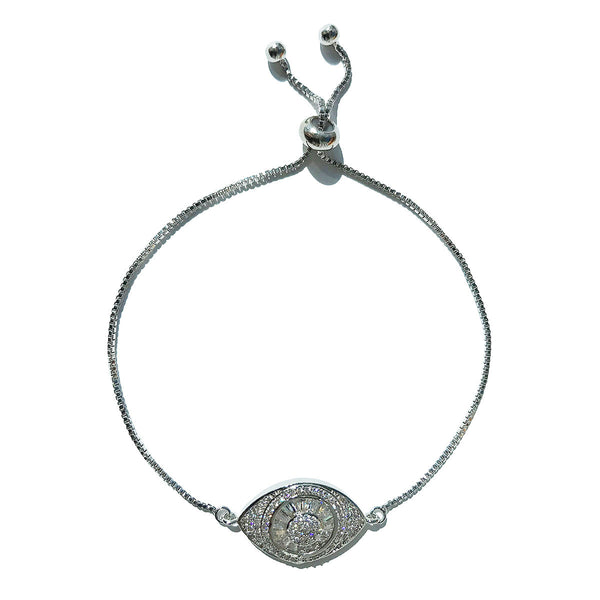 ALIA PAVE SILVER BRACELET
