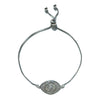 ALIA PAVE SILVER BRACELET