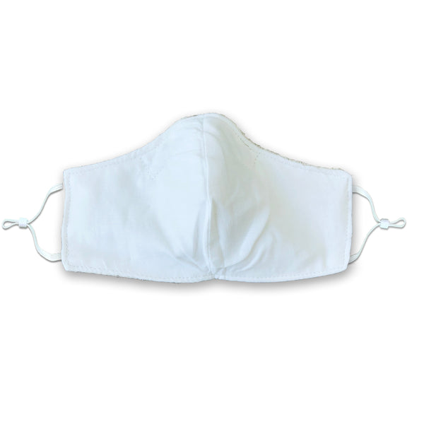 INDU Embroidered Marble Face Mask