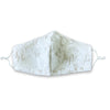 INDU Embroidered Marble Face Mask