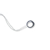 KIRAN Black Pave Ring Necklace