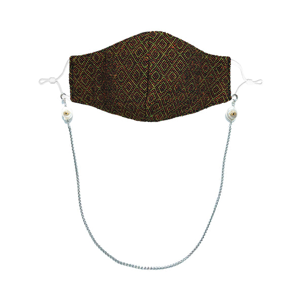 KATALELLA Diamond Embroidered Face Mask