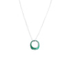 LARA Pave Eye Ring Necklace
