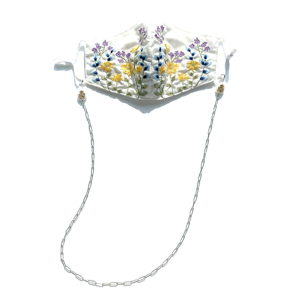 LEE Embroidered Chrysanthe Face Mask