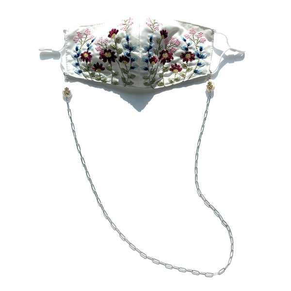 LEE Embroidered Chrysanthe Face Mask