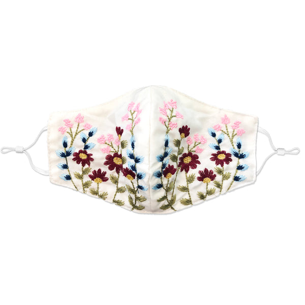 LEE Embroidered Chrysanthe Face Mask