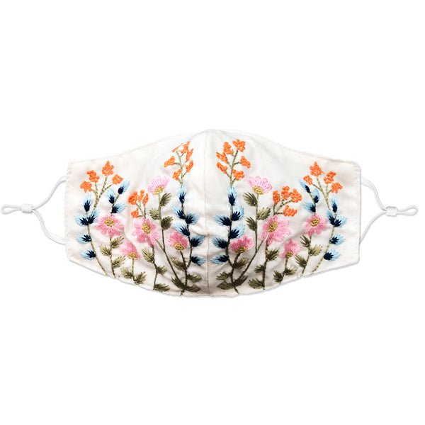 LEE Embroidered Chrysanthe Face Mask