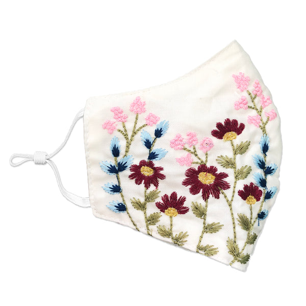 LEE Embroidered Chrysanthe Face Mask