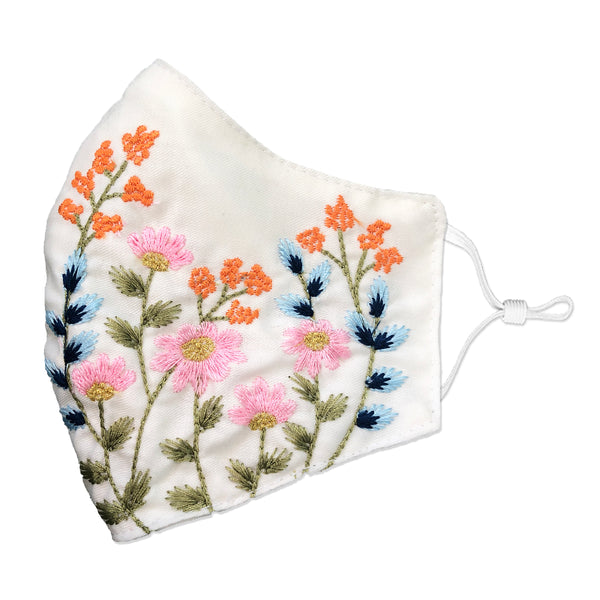LEE Embroidered Chrysanthe Face Mask