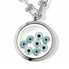 MATA-MATA Floating Evil Eye Charms Necklace