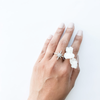 THALATA DRUZY QUARTZ RING