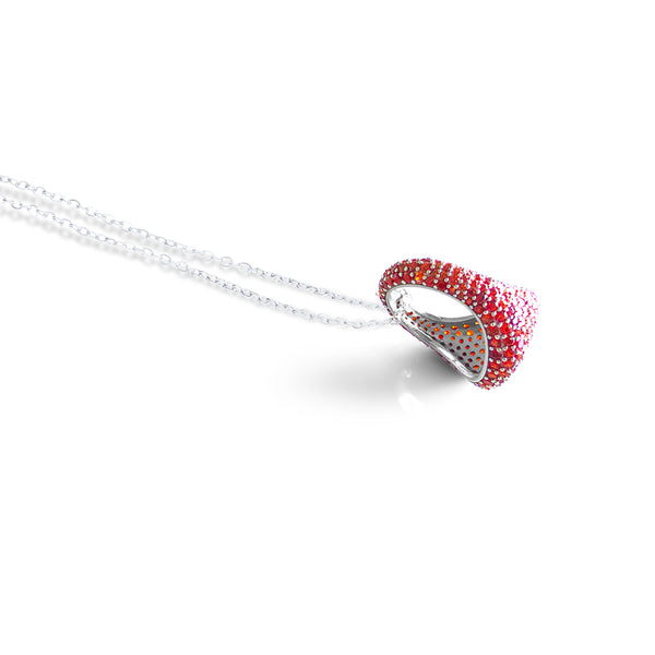 OANA Pave Ring Necklace