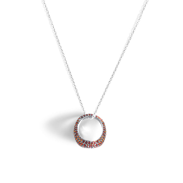 OANA Pave Ring Necklace