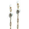 PETRA Hamsa Pearl Gold Sunglasses Chain