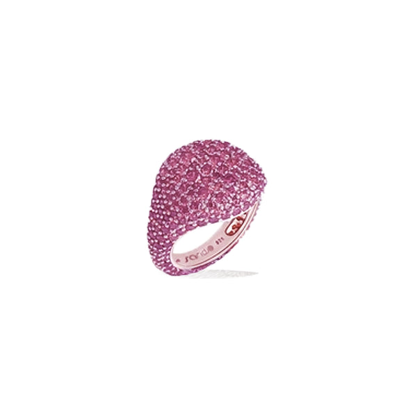 MIRELLE PINK GOLD PINKY RING