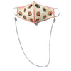 PRIYA Embroidered Flowers Embellished Face Mask