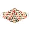 PRIYA Embroidered Fans Embellished Face Mask