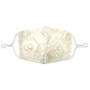 PRIYA Embroidered Off-White Face Mask