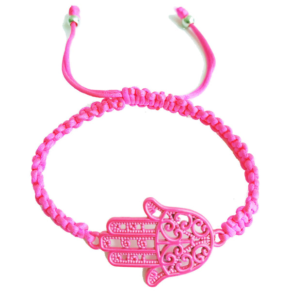 RANIA PINK CORD BRACELET