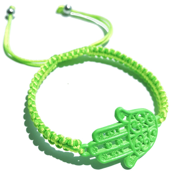 RANIA GREEN CORD BRACELET