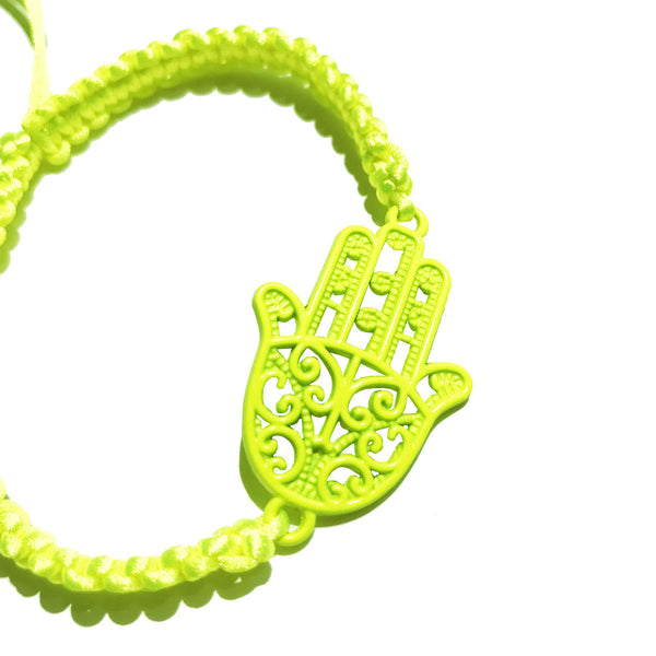 RANIA YELLOW CORD BRACELET