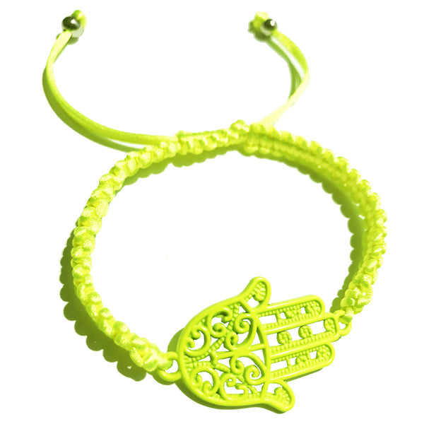 RANIA YELLOW CORD BRACELET